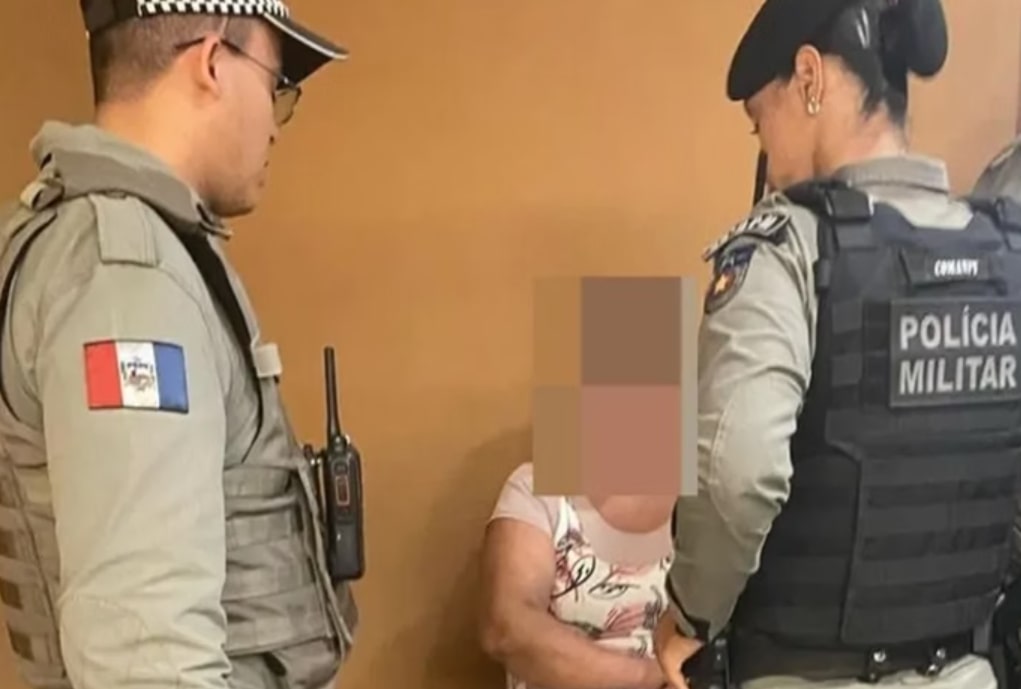 Mulher é detida suspeita de tentar raptar bebê de 7 meses em shopping 1 Mulher é detida suspeita de tentar raptar bebê de 7 meses em shopping - Foto: Divulgação / PM