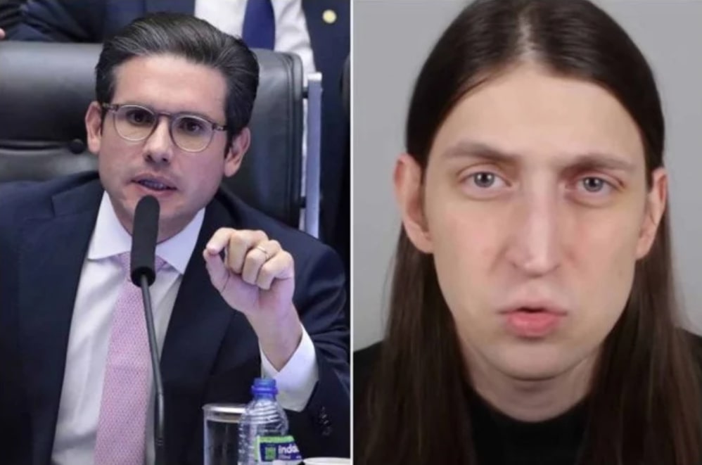 Motta vai pautar projetos sobre proteção de crianças após vídeo do Felca - Foto: Bruno Spada/Câmara dos Deputados e Reprodução/Youtube