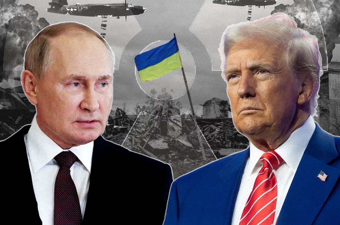 Trump recebe Putin no Alasca para negociar cessar-fogo na Ucrânia 1 Trump recebe Putin no Alasca para negociar cessar-fogo na Ucrânia - Imagem: Arte/Metrópoles