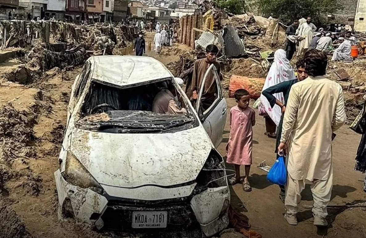 Chuvas deixam quase 800 mortos e mais de 1 mil feridos no Paquistão 1 Chuvas deixam quase 800 mortos e mais de 1 mil feridos no Paquistão - Foto: Reprodução/X