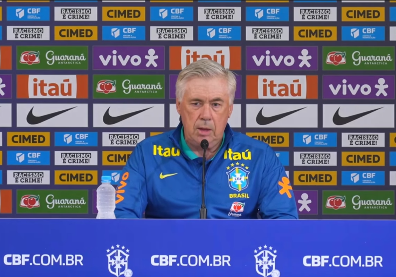 Ancelotti convoca Seleção Brasileira: saiba horário e onde assistir - Foto: Reprodução