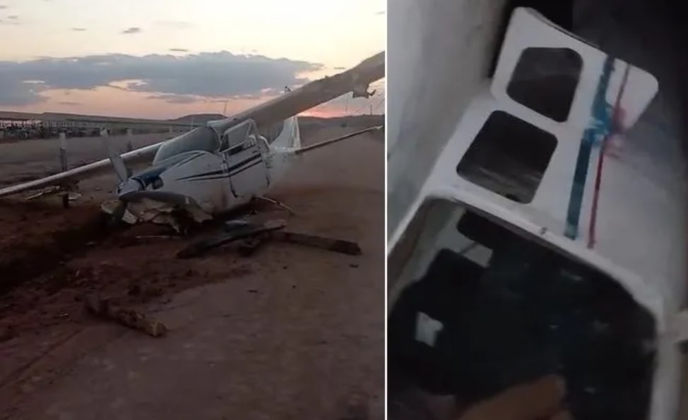 Avião cai com 424 kg de cocaína no Pará; tripulantes fugiram - Foto: Reprodução