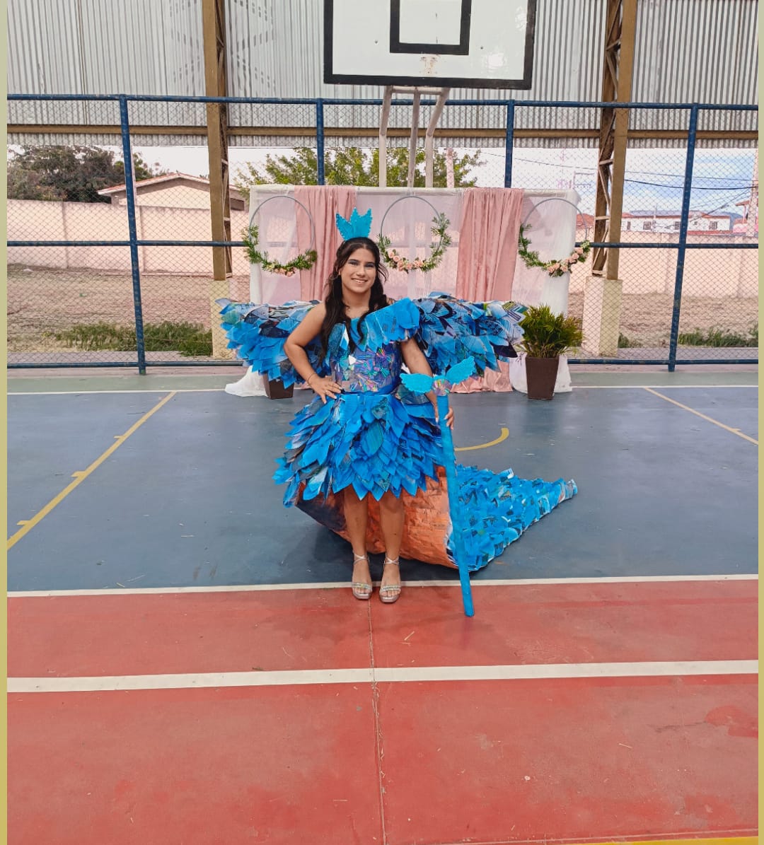 Escola realiza Desfile Ecológico com roupas recicladas em ST