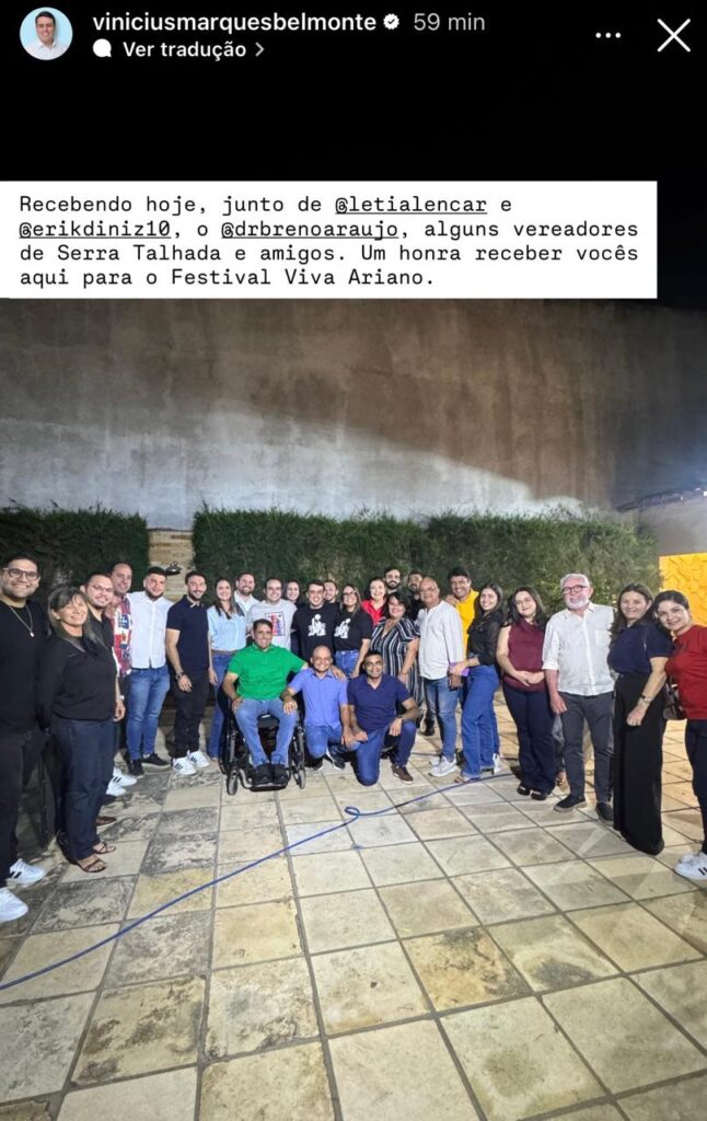 Breno Araújo ganha apoio do prefeito de Belmonte e base comemora