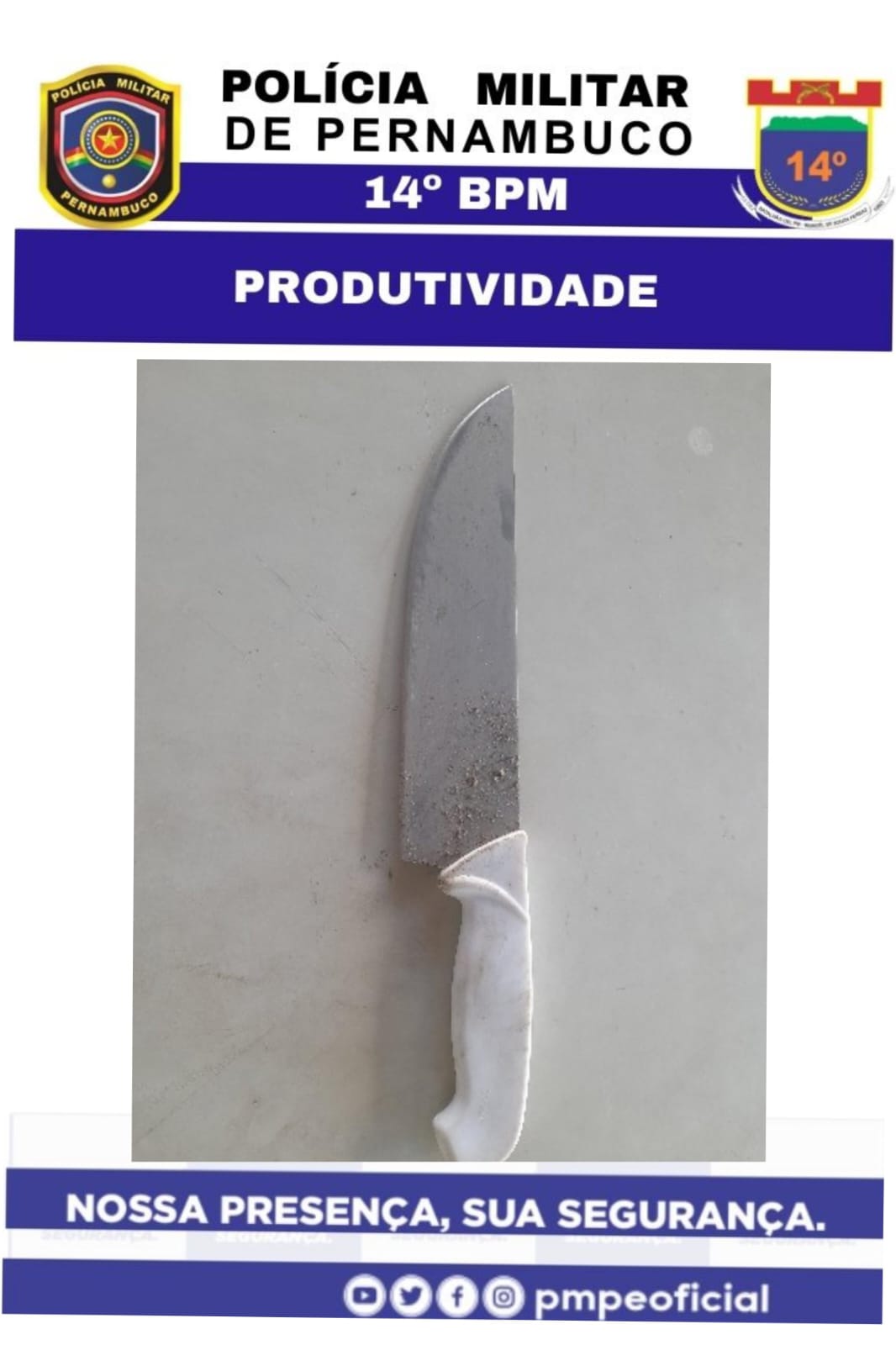 Homem é preso na Praça Lampião, em ST, após ameaçar matar moradores 1 Homem é preso na Praça Lampião, em ST, após ameaçar matar moradores