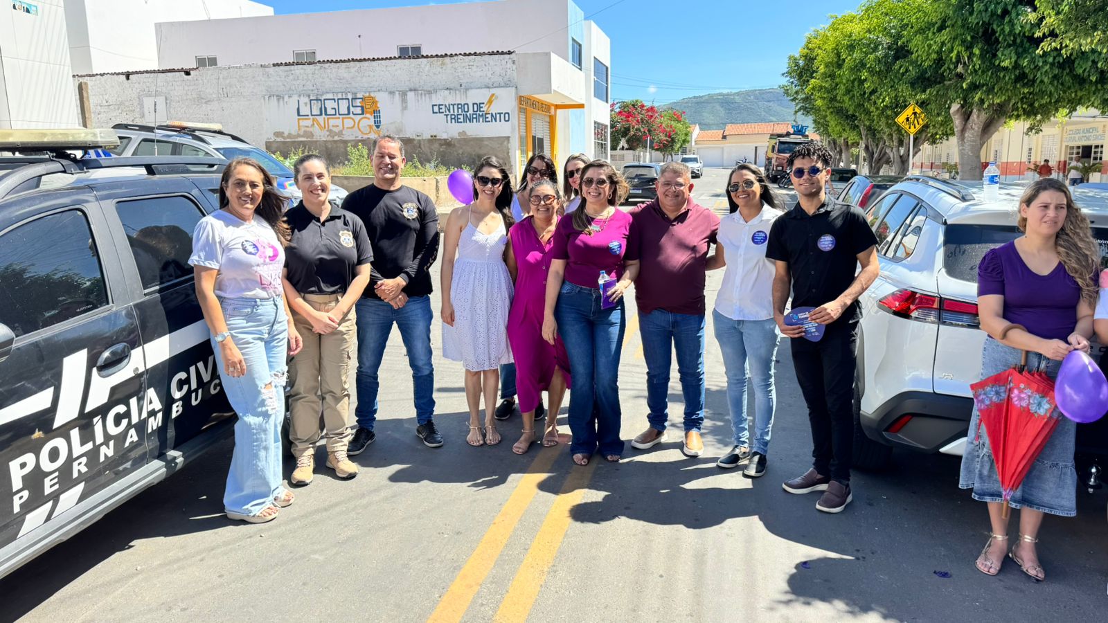 Calumbi realiza caminhada do Agosto Lilás