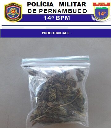 Homem preso entorpecentes 