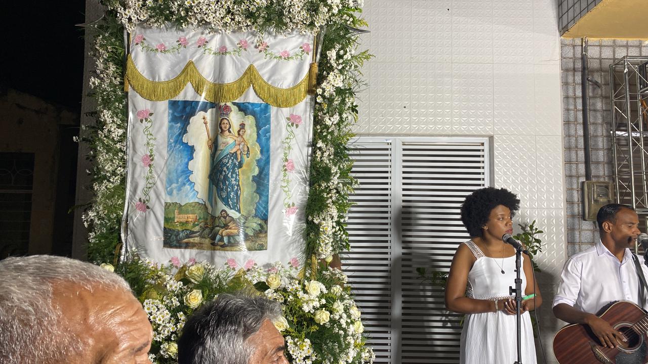 Emoção e fé marcaram a abertura da festa de N.Sª da Penha em ST