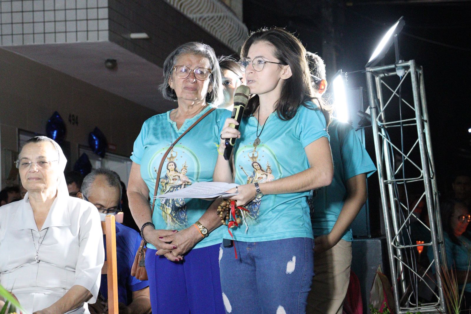 Emoção e fé marcaram a abertura da festa de N.Sª da Penha em ST