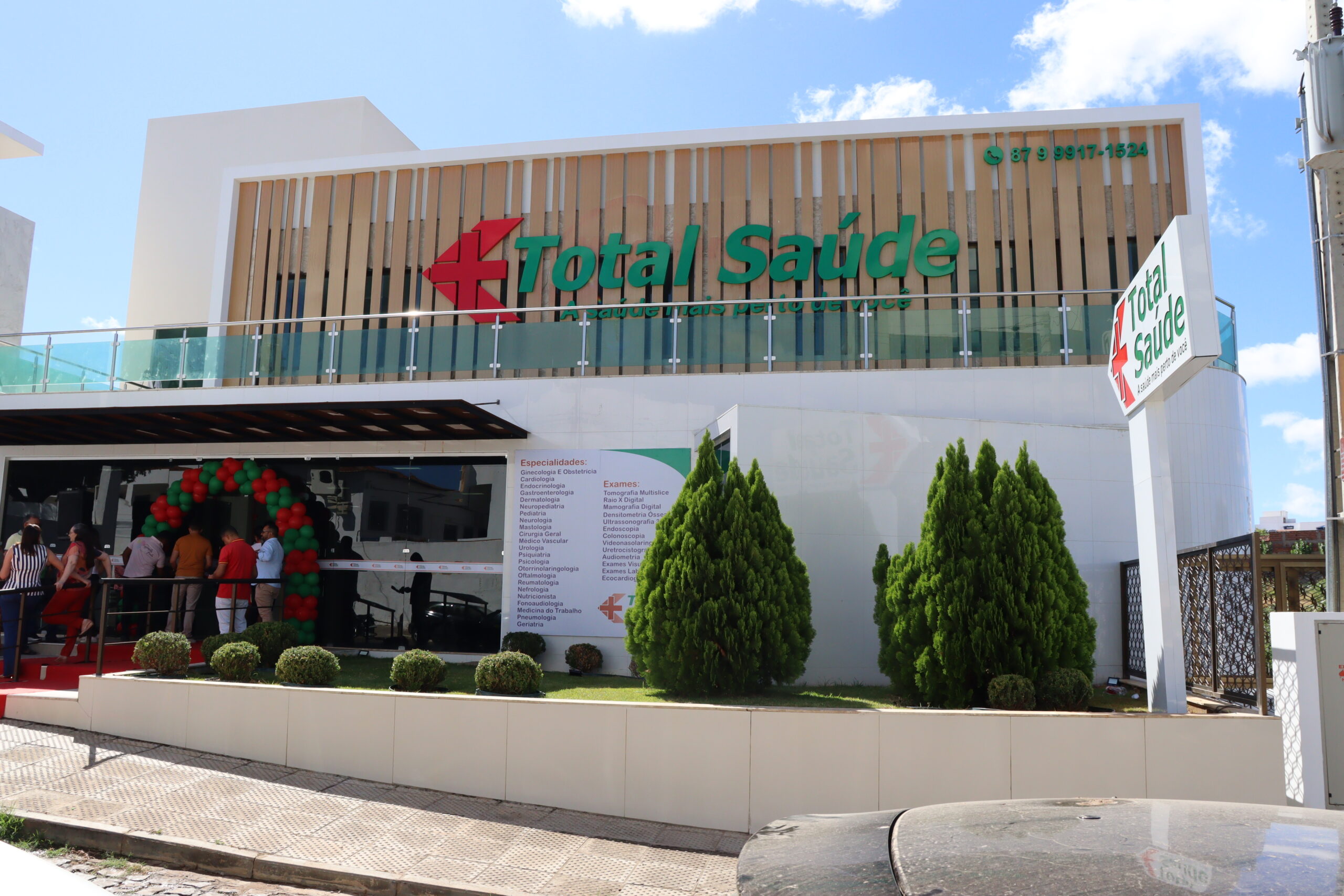 Total Saúde inaugura policlínica em ST com mais de 20 especialidades 1 Fotos: Licca Lima/Farol de Notícias