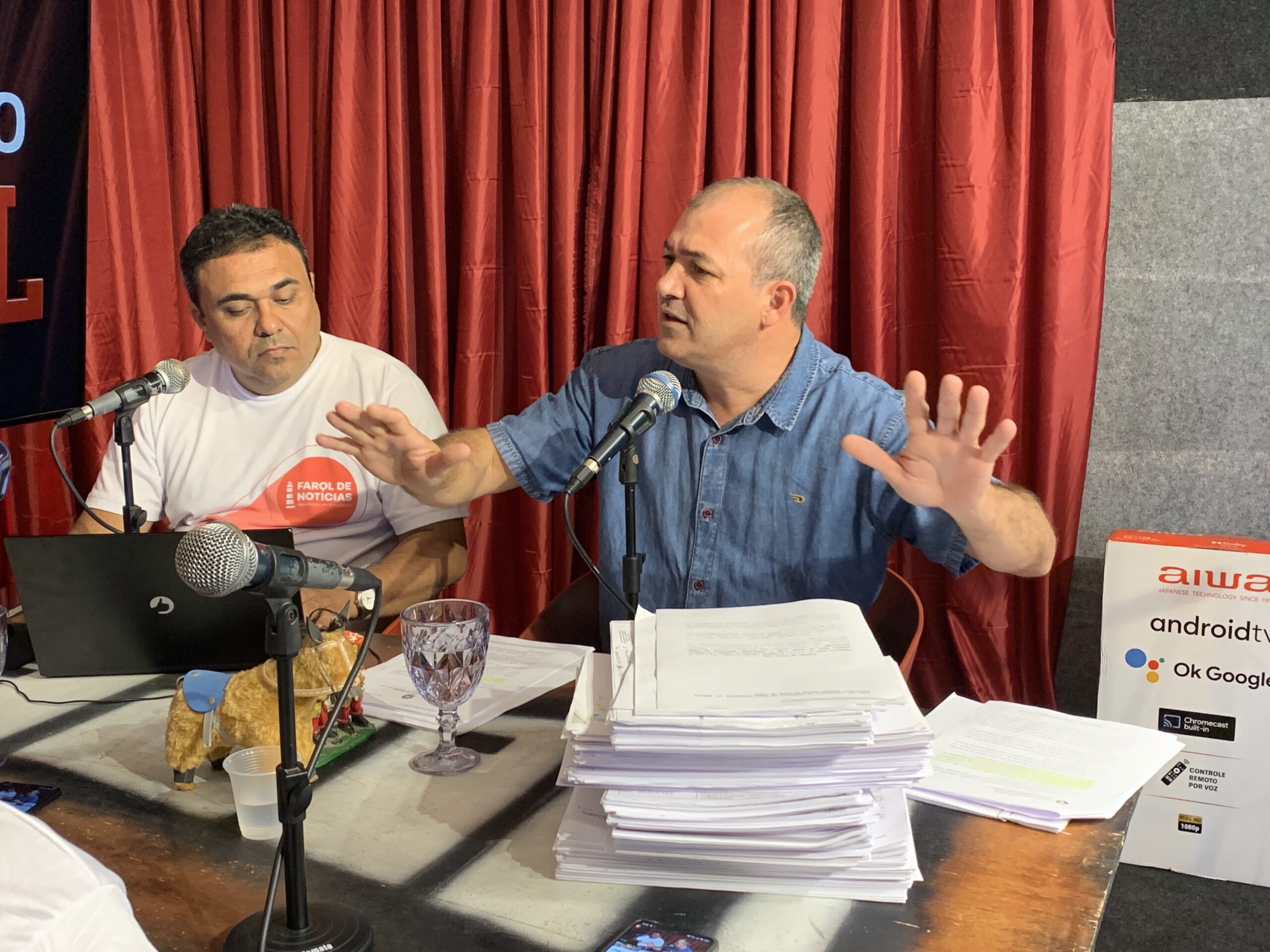 Vandinho da saúde relembra promessa 