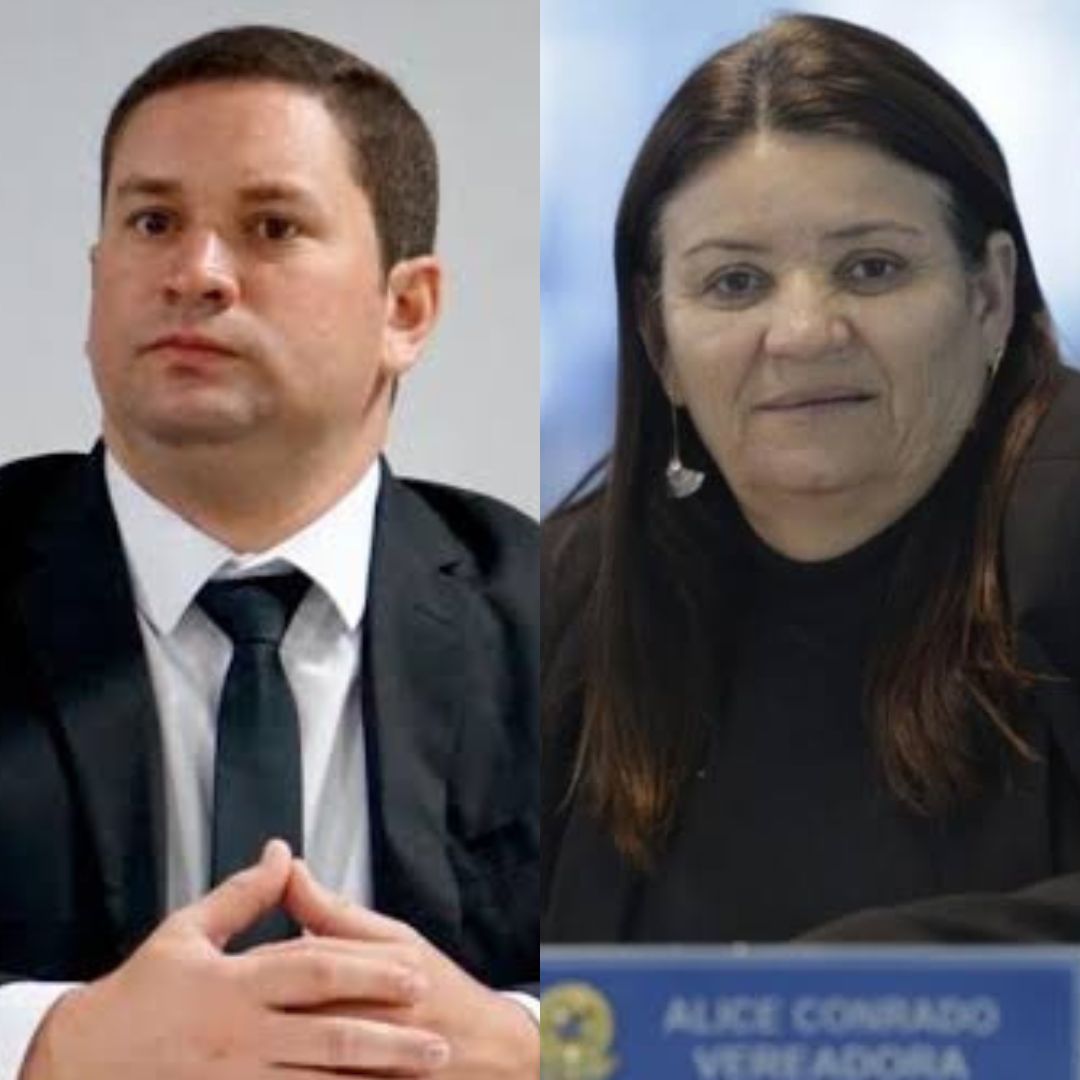 Tércio Siqueira e Alice Conrado - vereadores de Serra Talhada