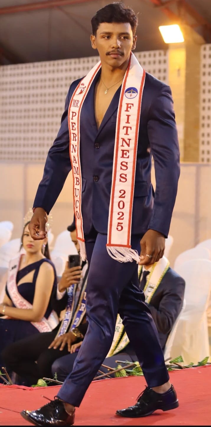 Serra-talhadense fica em 2º no concurso Mister Fitness Nordeste