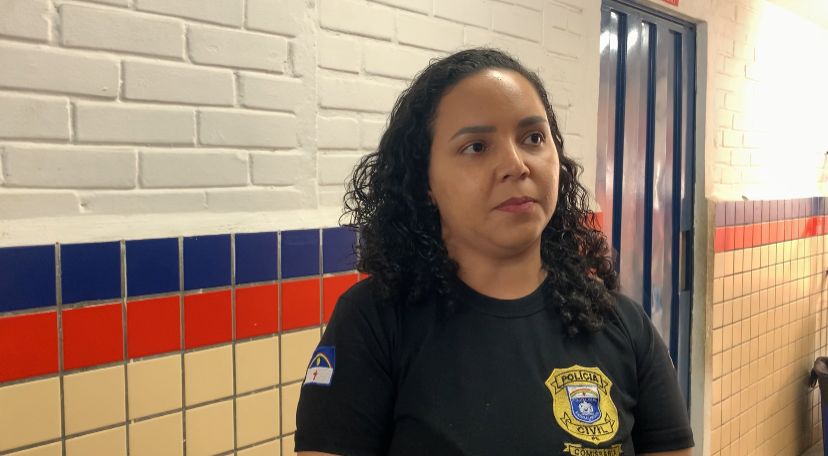 Polícia Civil realiza ação educativa em ST no combate à violência contra mulher