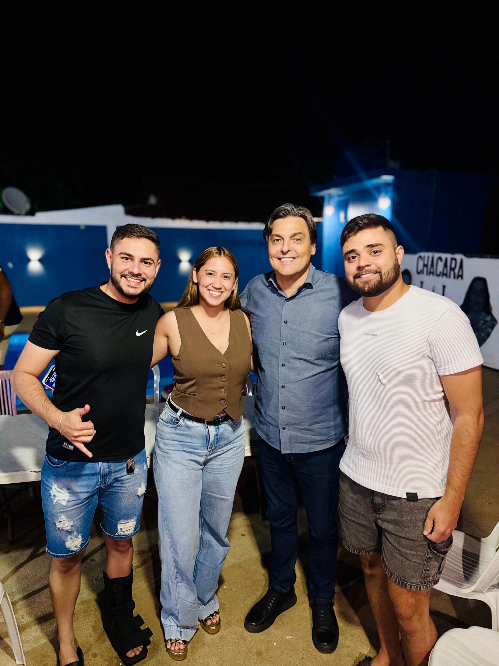 Marconi Santana reforça liderança em visita à Carnaíba