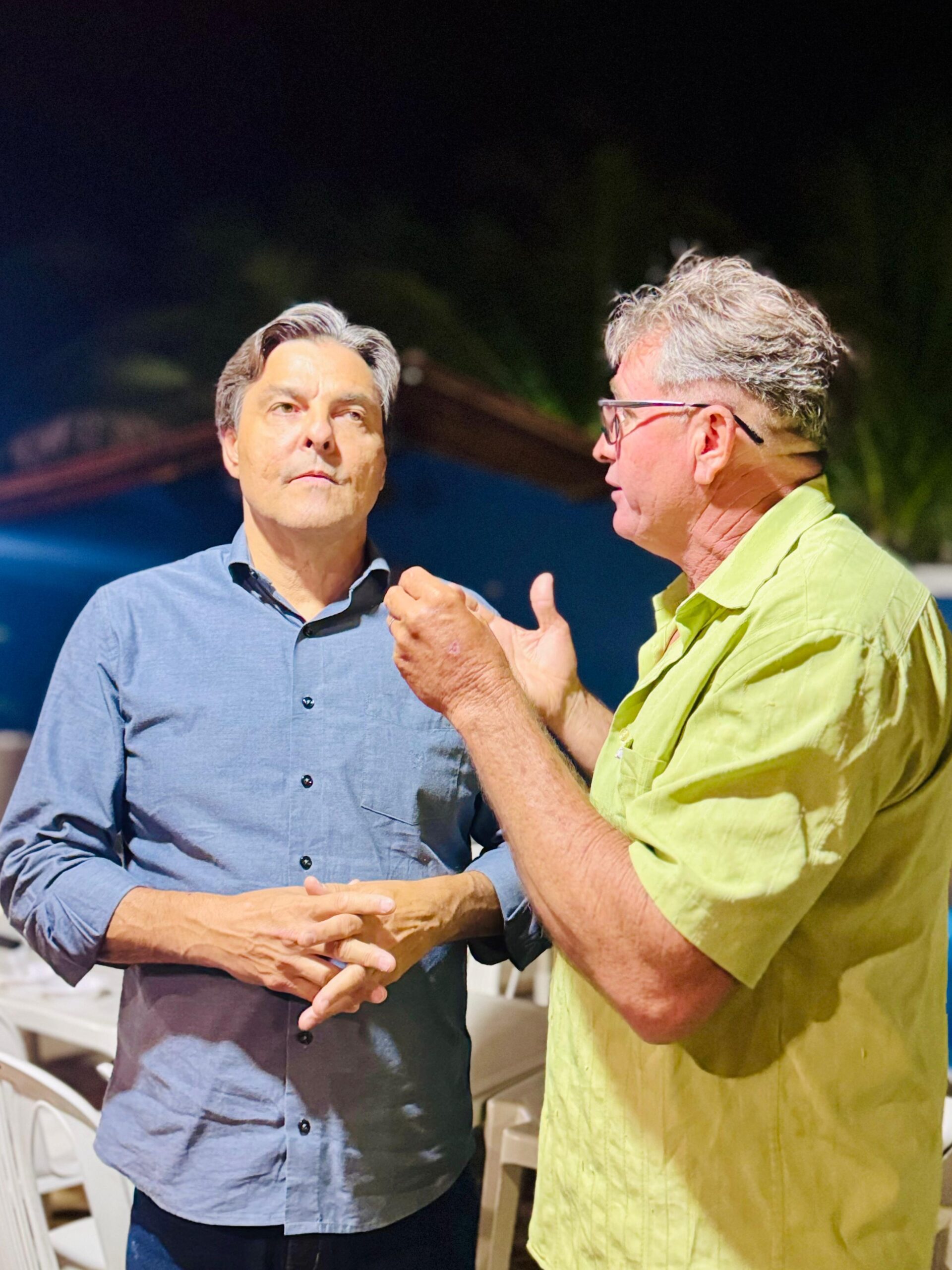 Marconi Santana reforça liderança em visita à Carnaíba