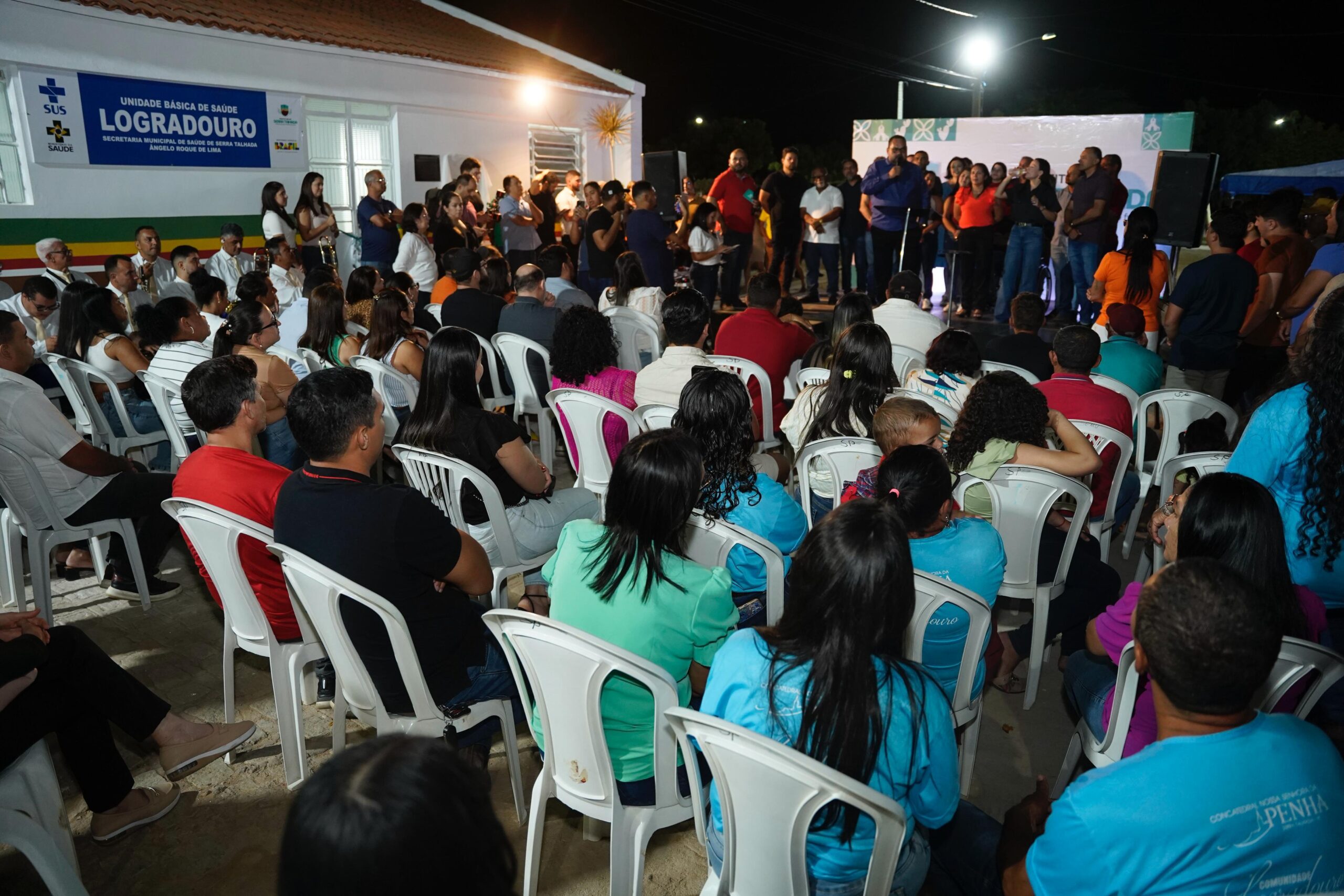 Márcia Conrado entrega R$ 1 milhão em obras e serviços no Logradouro