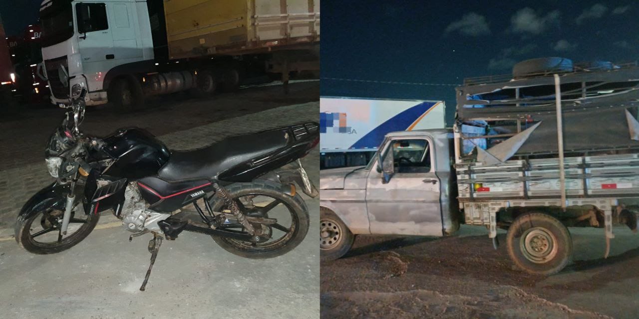 Passageira fica ferida em colisão com caminhonete na 232 em ST 1 passageira em motocicleta