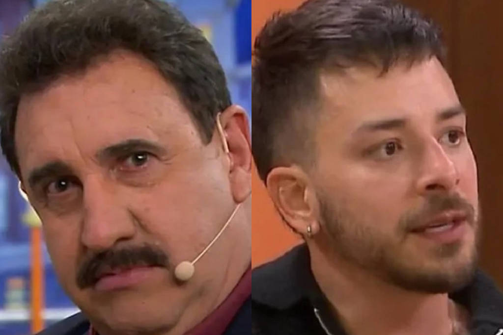 Ratinho critica Júnior Lima e artistas da MPB em programa - Foto: Reprodução/SBT/GNT