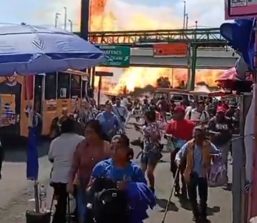 México: explosão de caminhão de gás deixa 4 mortos e 90 feridos 1 Tragédia no México: explosão de caminhão de gás deixa 4 mortos e 90 feridos - Foto: Reprodução/X