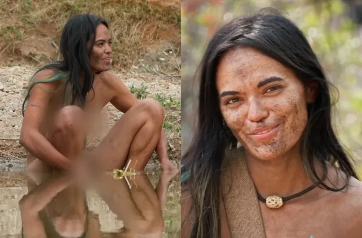 Brasileira usa a vagina para pescar no reality 'Largados e Pelados' 1 Brasileira usa a vagina para pescar no reality 'Largados e Pelados' - Foto: Reprodução/HBO Max