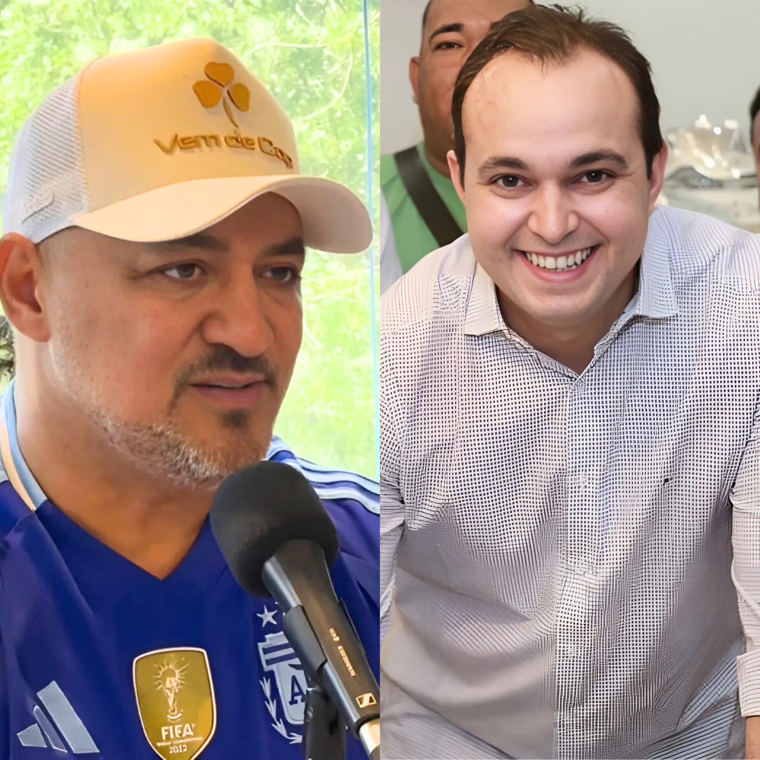 Dupla Charles-Breno é a aposta do novo no grupo governista em ST 1 Dupla Charles-Breno é a aposta do novo no grupo governista em ST