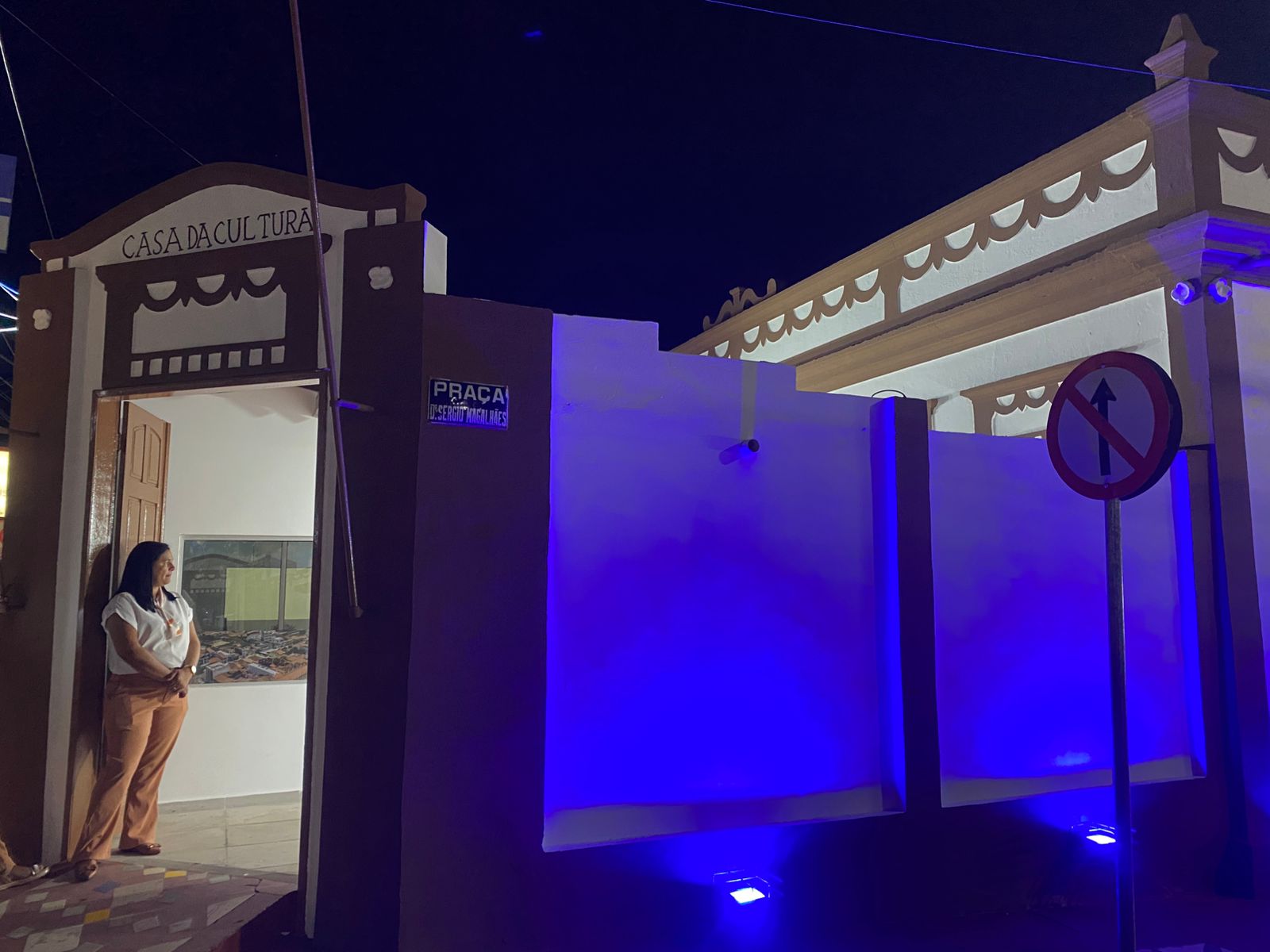 Após reforma, Casa da Cultura reabre as portas de cara nova em ST 1 Após reforma, Casa da Cultura reabre as portas de cara nova em ST