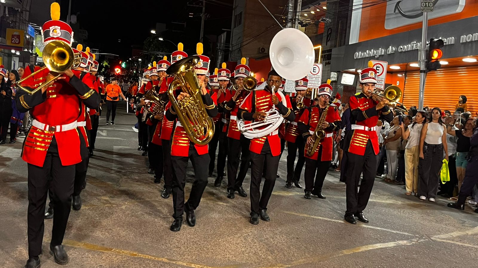 Confira o álbum de fotos do Farol no desfile cívico de 7 de setembro em ST