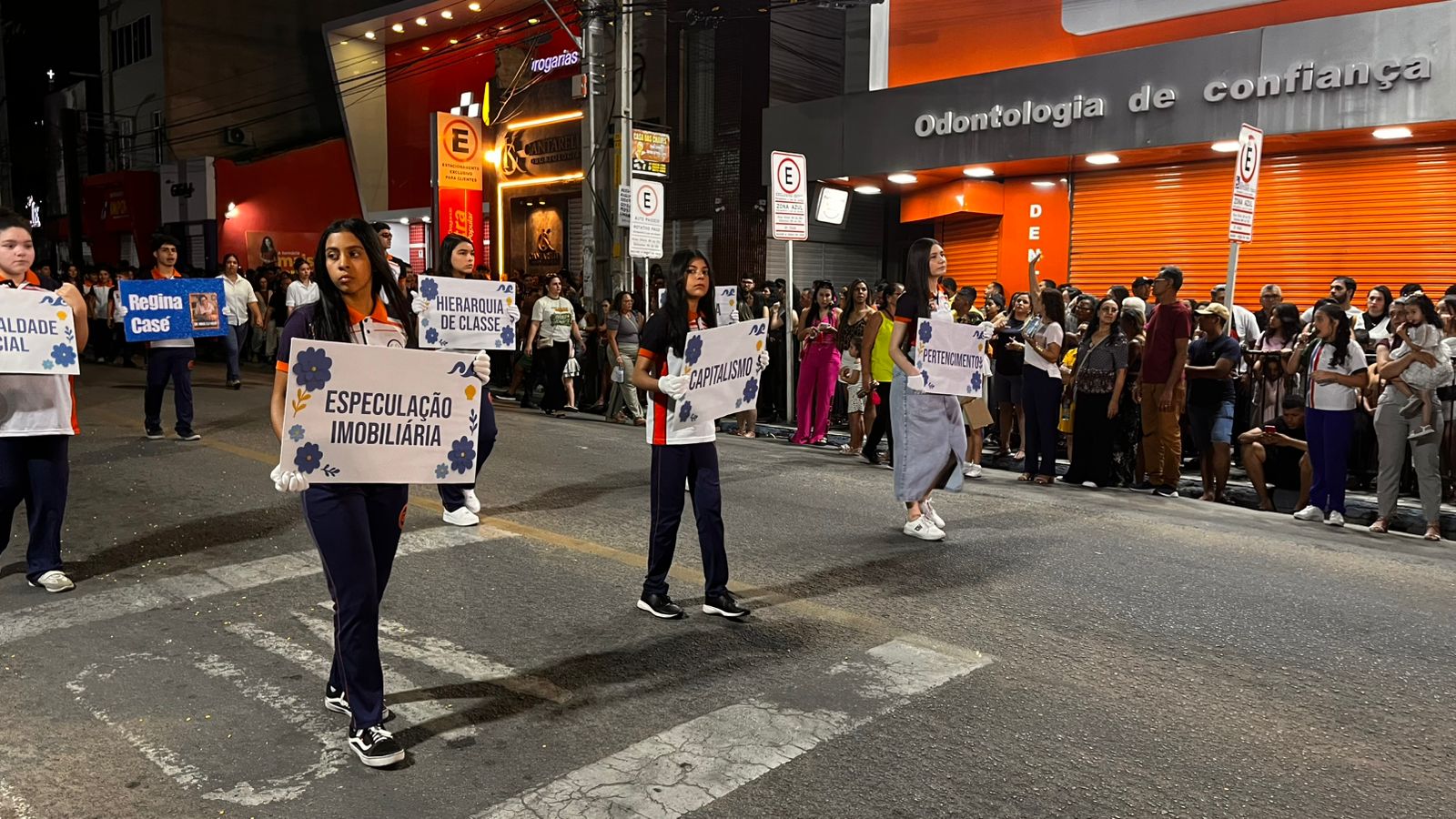 Confira o álbum de fotos do Farol no desfile cívico de 7 de setembro em ST