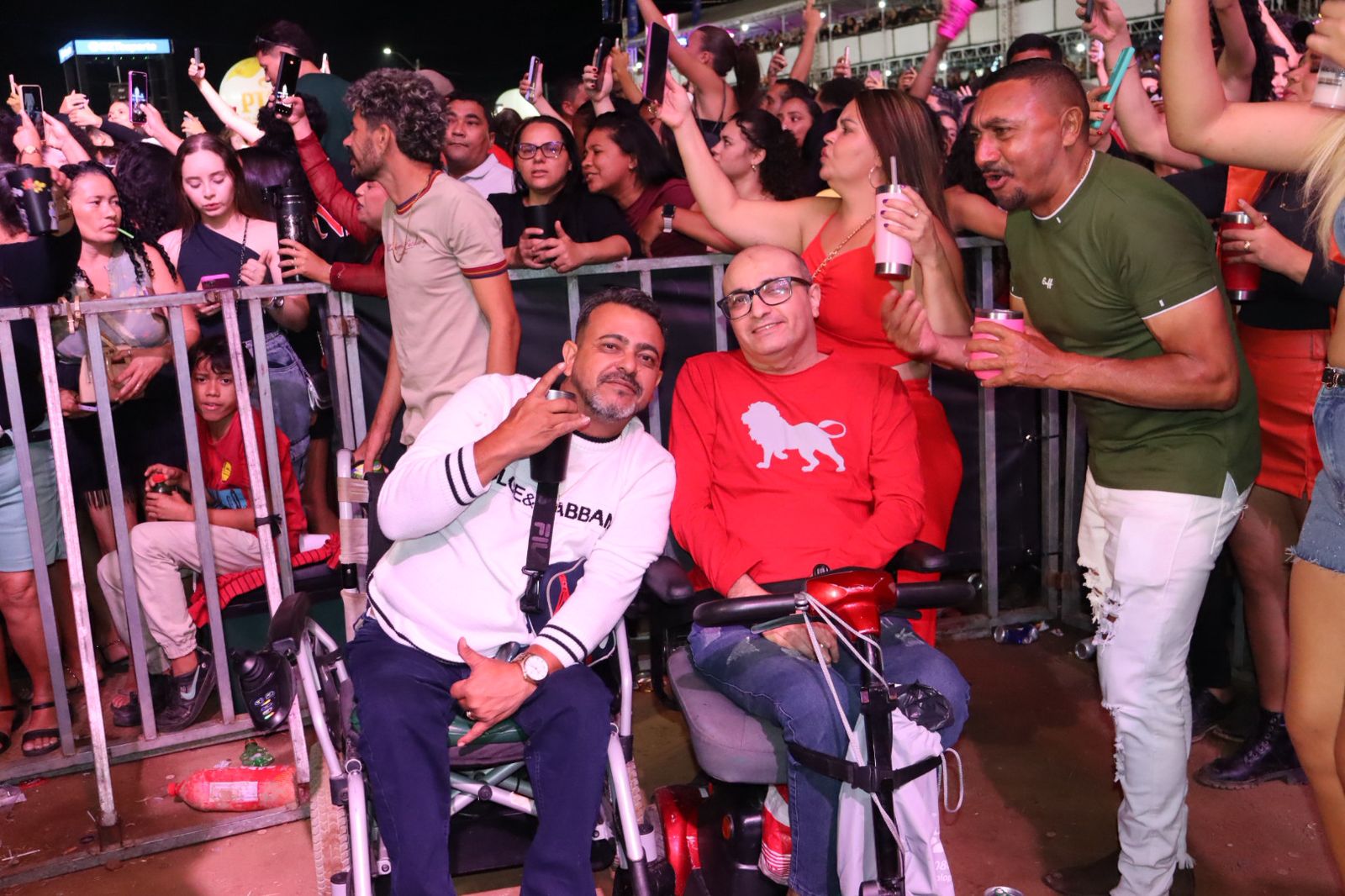 Intérpretes de libras garantiram acessibilidade na Festa de Setembro