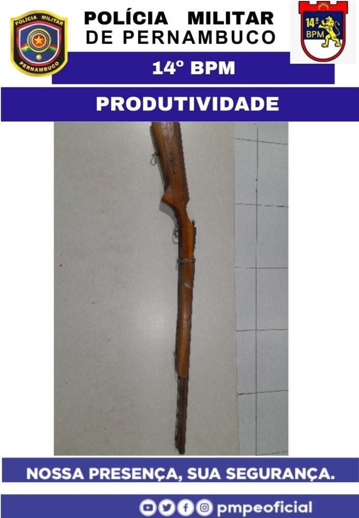 Homem joga arma fora quando fugia da PM na BR-232, em Serra Talhada