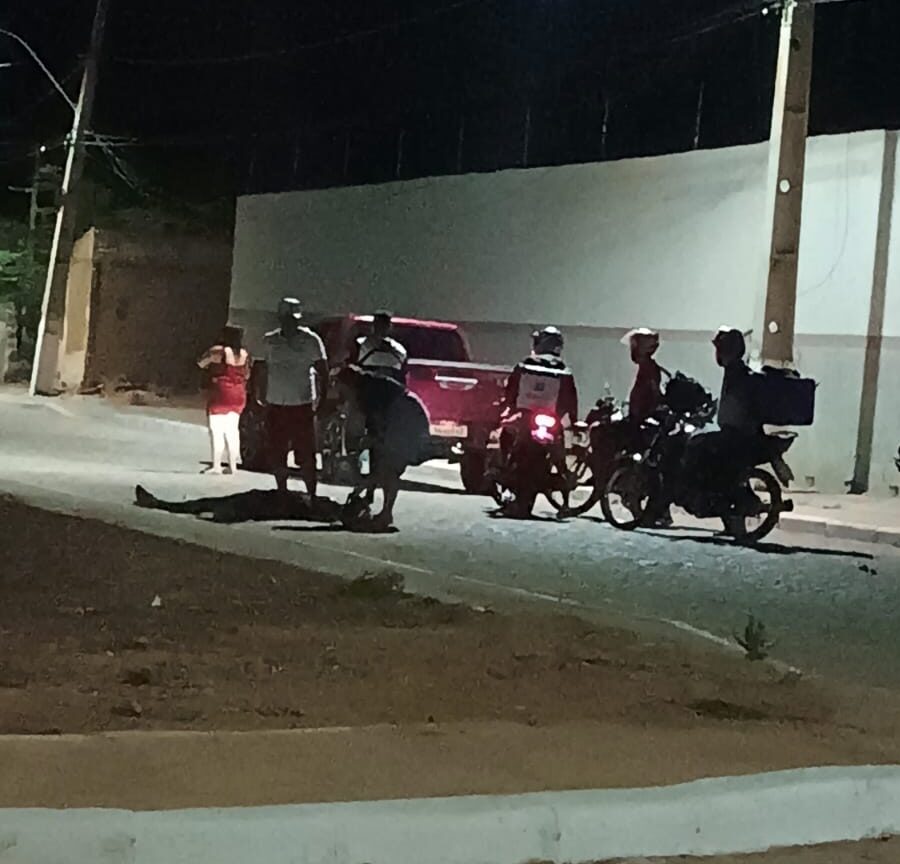 Colisão entre motos