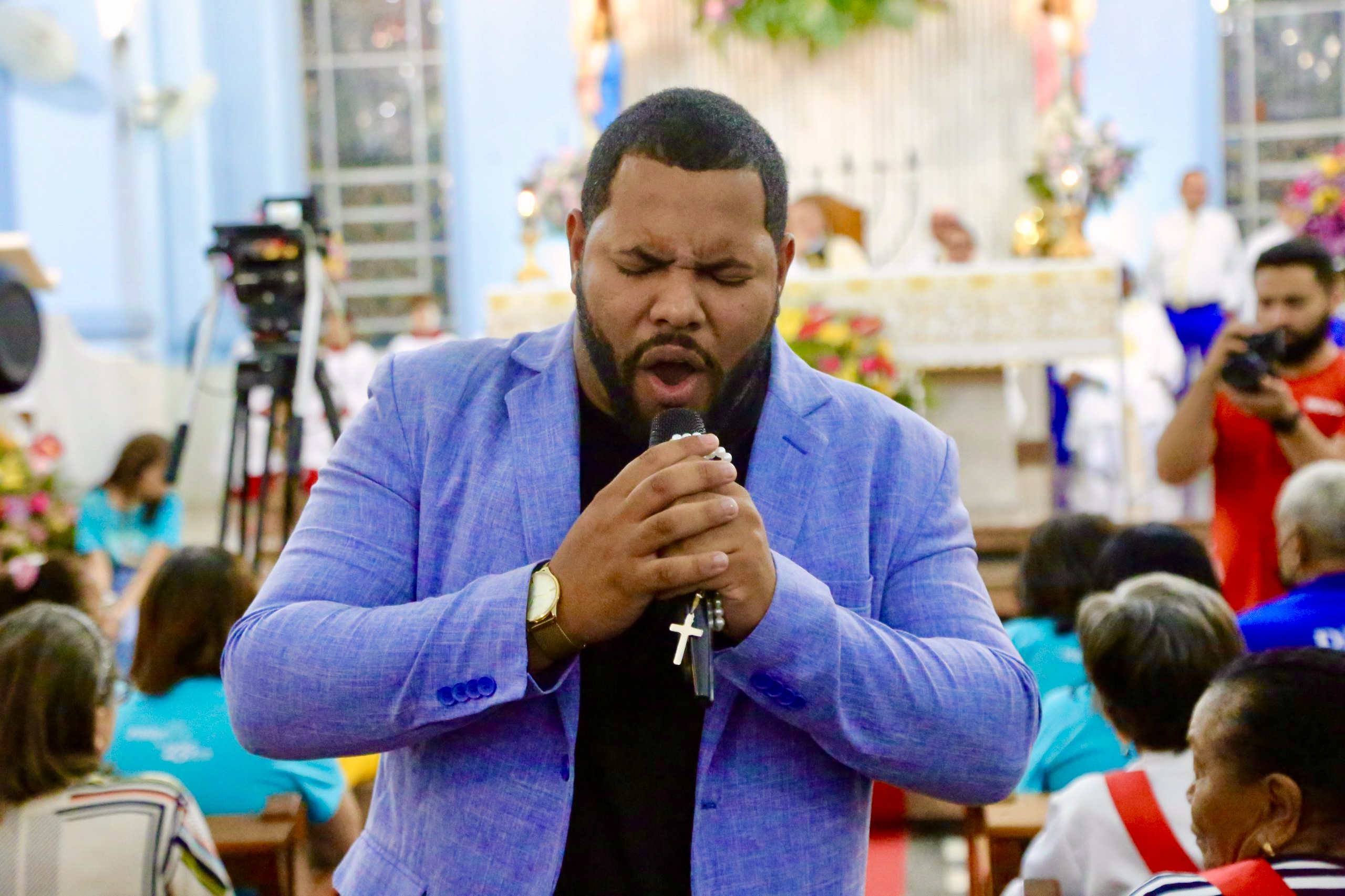 Comerciantes de ST falam da importância da Virgem da Penha em suas vidas