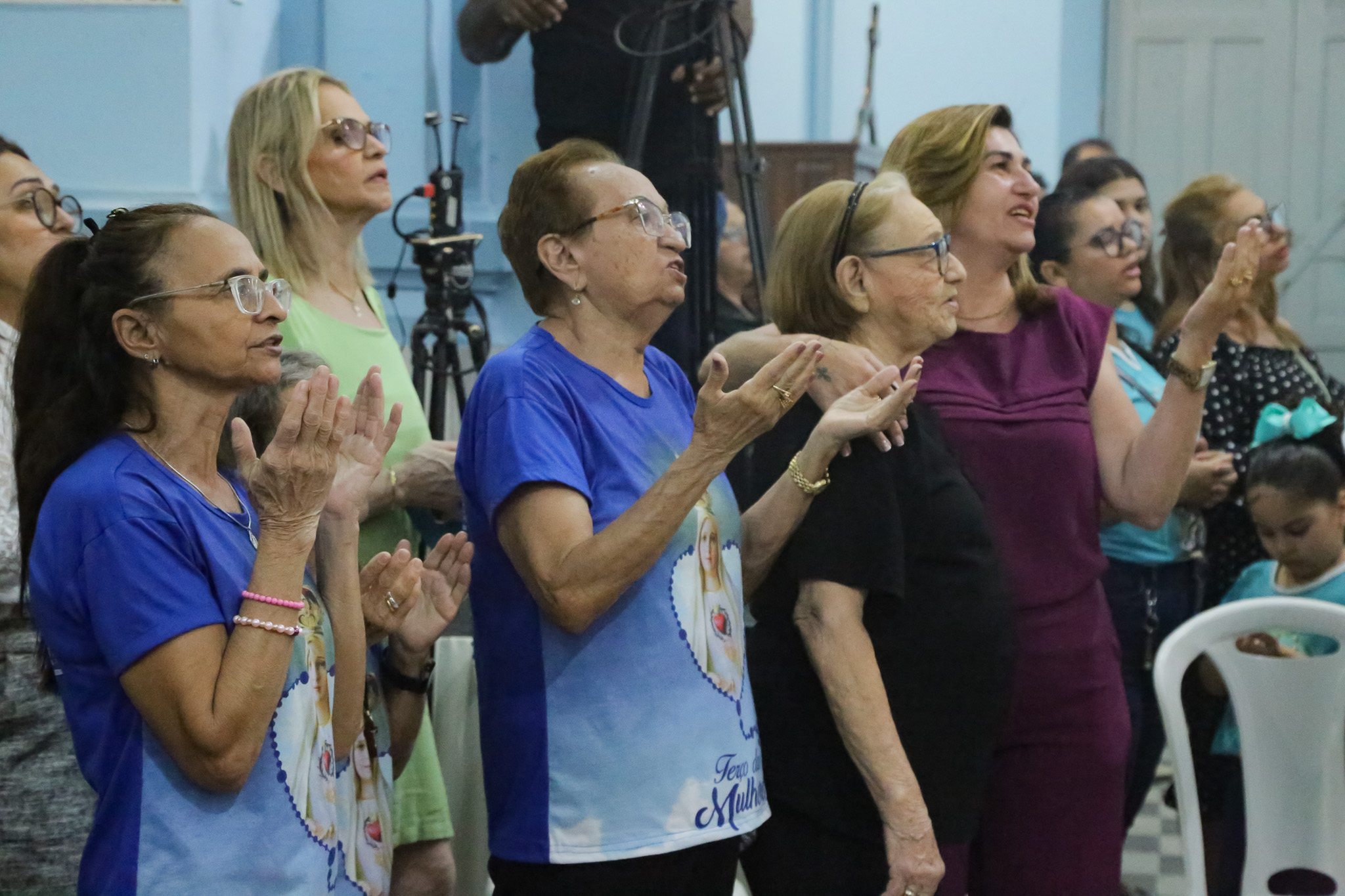 Assista agora à 10ª noite de novena na Matriz da Penha e show de Pablo