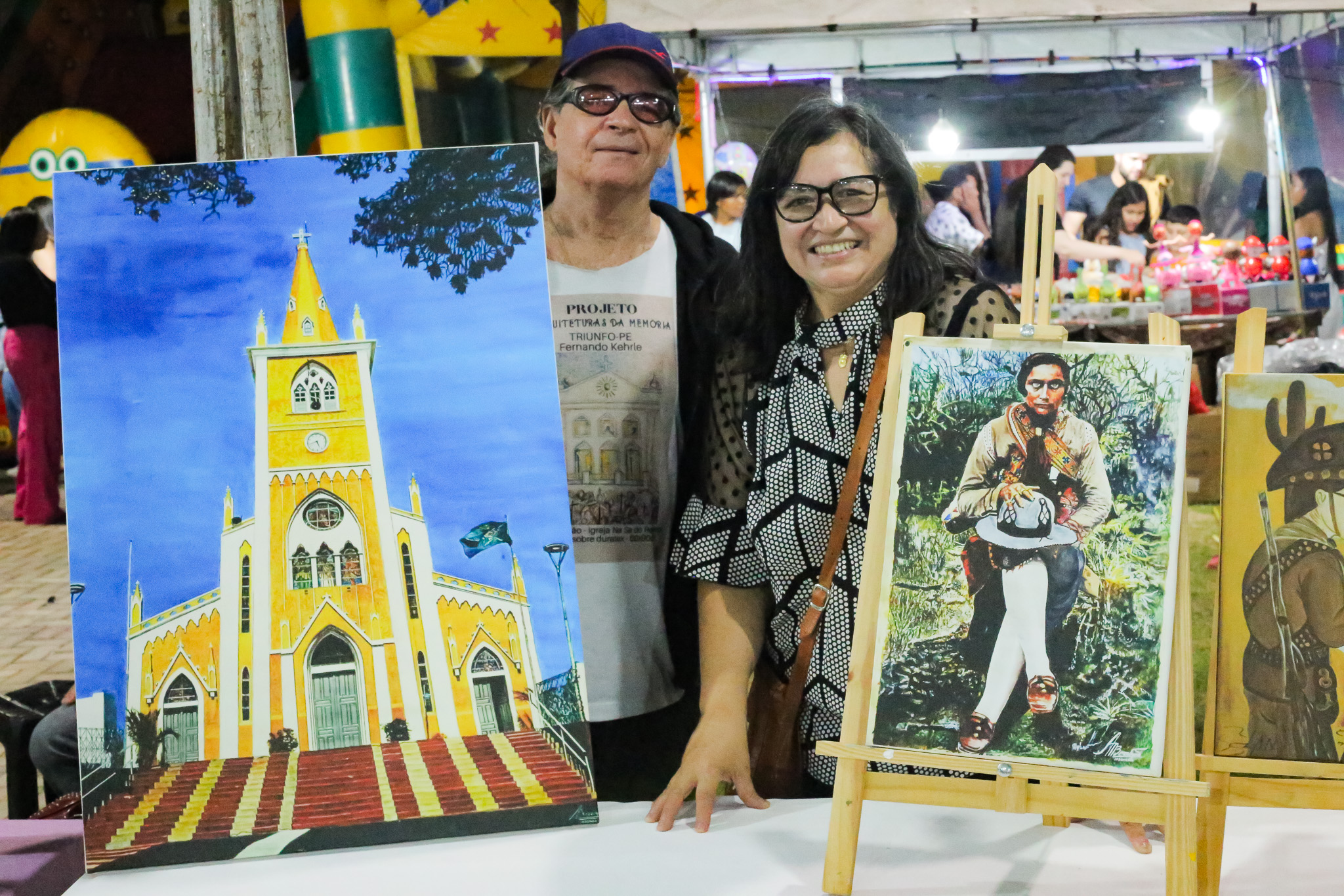 Samba, pagode e xaxado foram atrações na 9ª noite da Festa da Penha