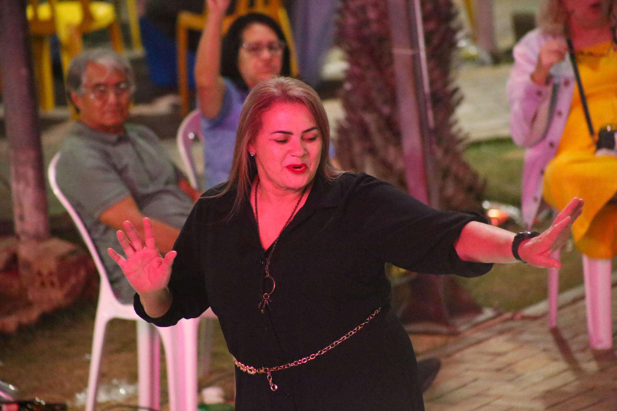 Polo Cultural teve muito forró e apresentações culturais