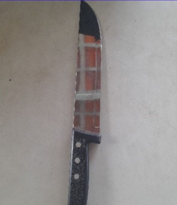 Homem é detido em ST e põe culpa em faca de descascar côco 1 Foto: Divulgação/PMPE