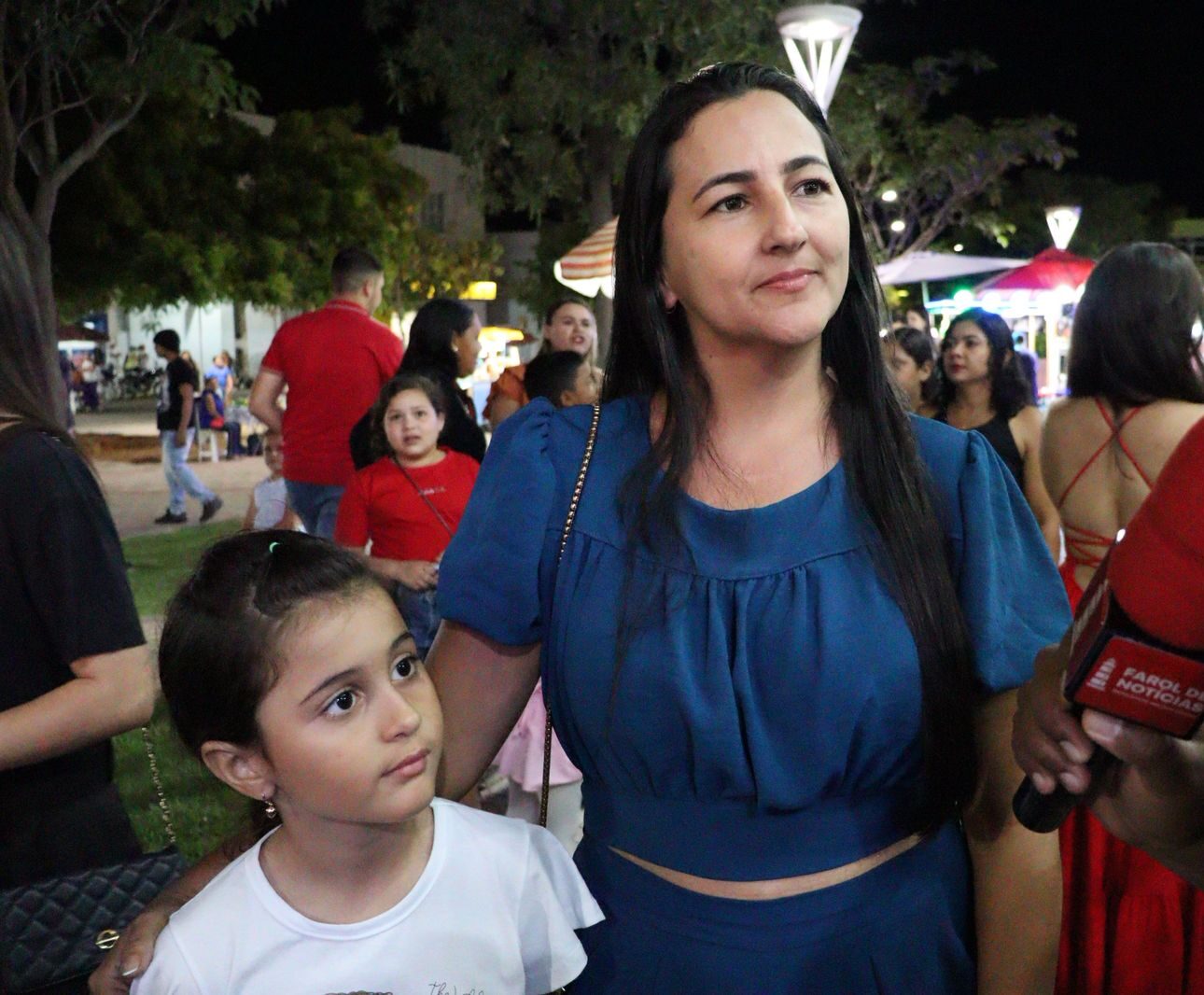 Pais falam ao Farol avaliando ingressos dos parques na Festa da Penha