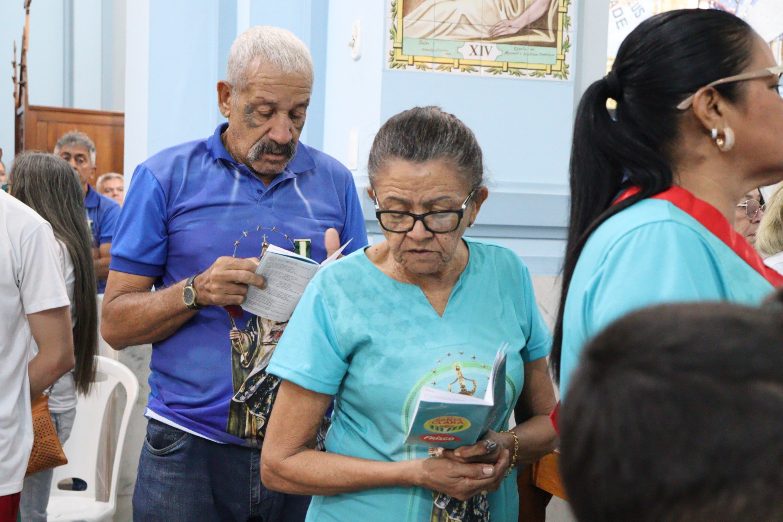 Fiéis falam ao Farol sobre clima da Festa da Penha