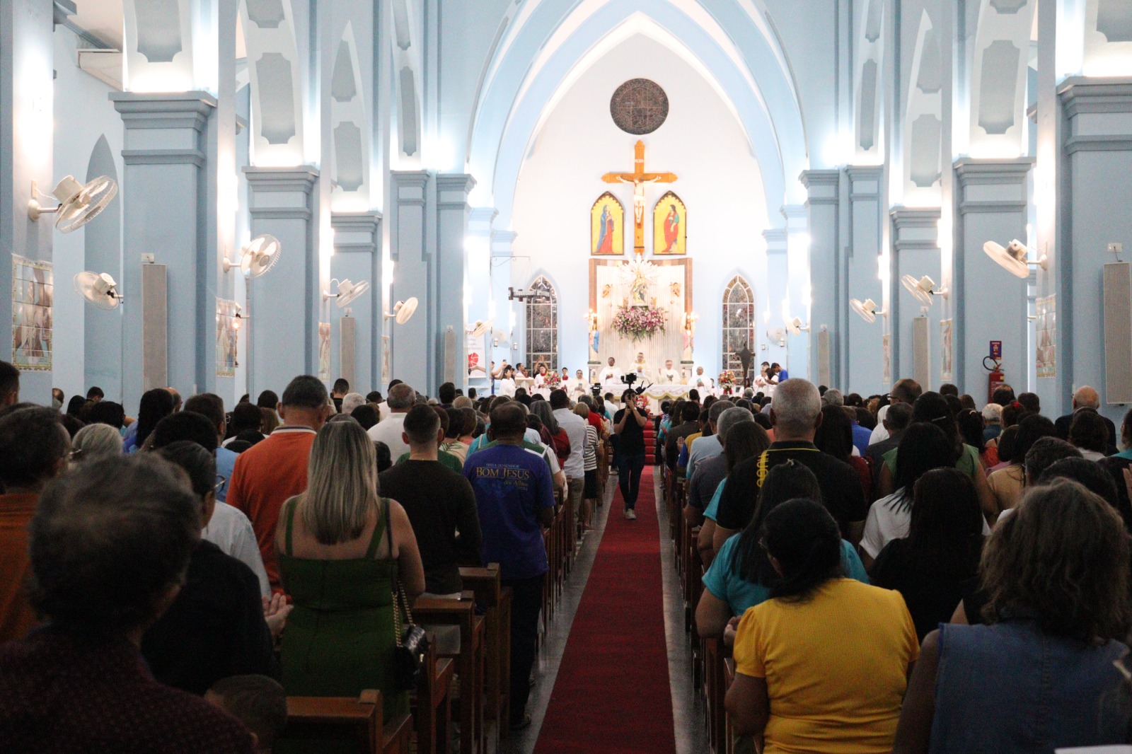 Fiéis falam ao Farol sobre clima da Festa da Penha