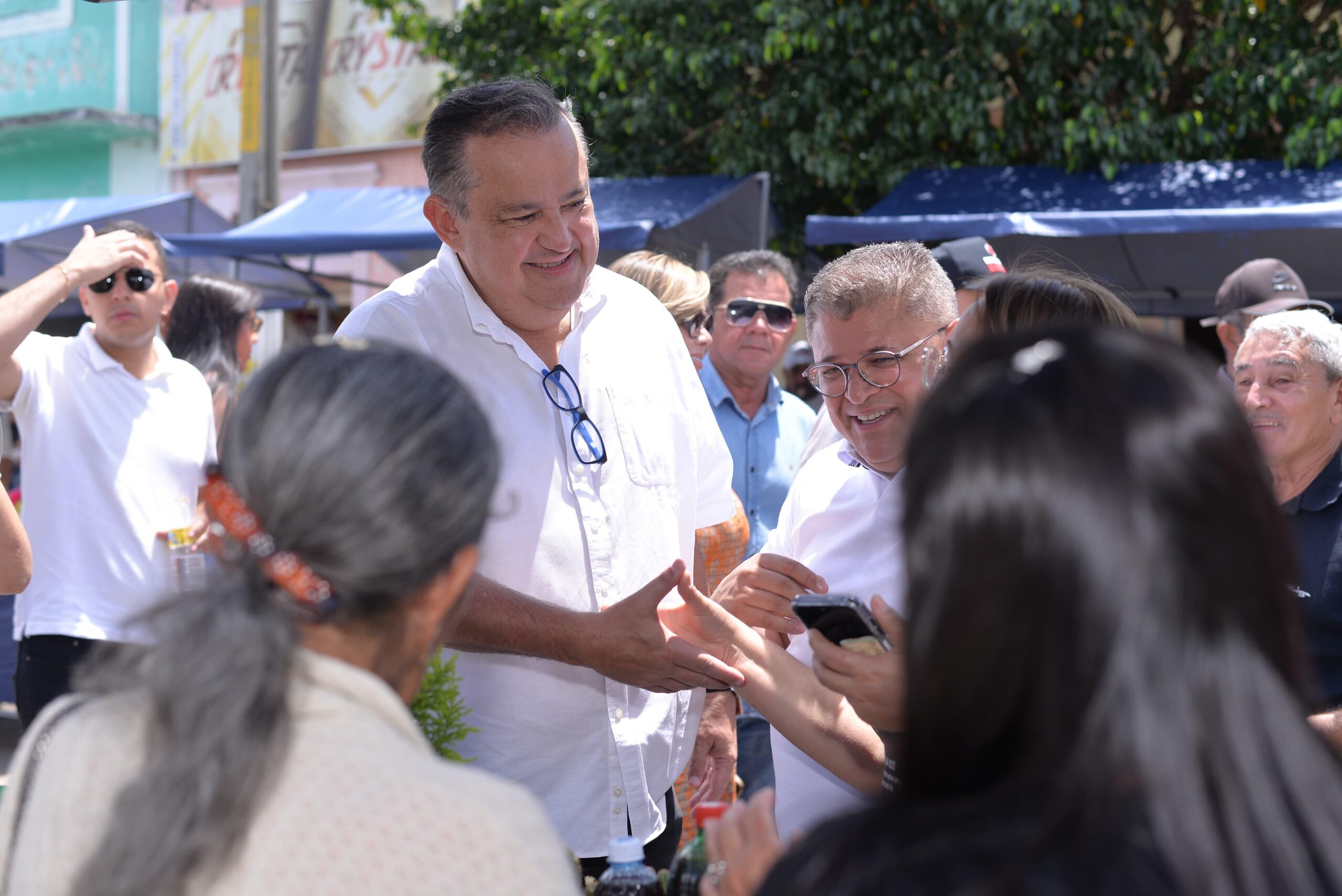 Nova creche: Sebastião e Joelson comemoram conquista 1 Sebastião Oliveira e Joelson comemoram conquista de creche - Foto: Gabriel Santana