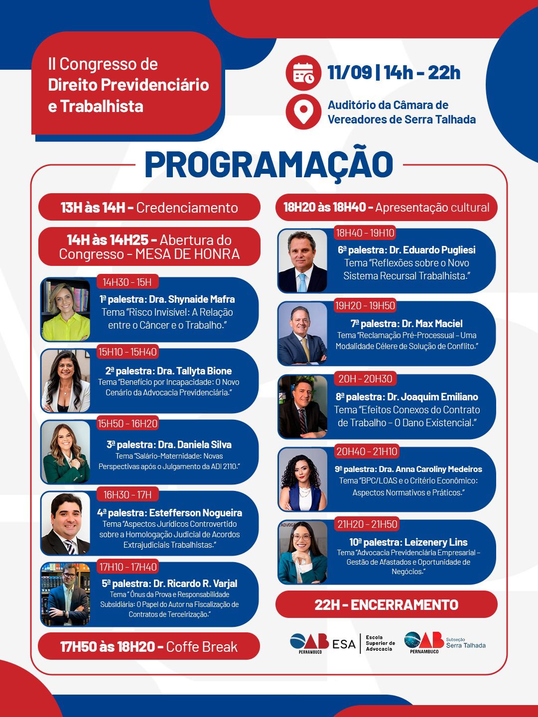 II Congresso de Direito Previdenciário foi sucesso em Serra Talhada