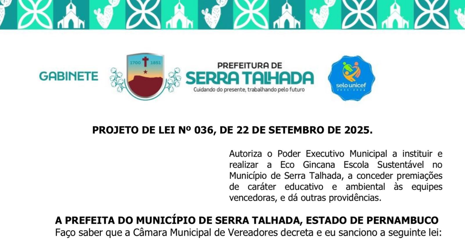 Foto: Secom Serra Talhada
