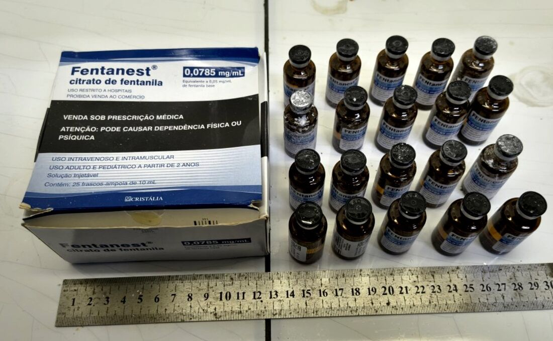 Droga que mais mata nos EUA é apreendida pela 1ª vez em PE 1 Droga que mais mata nos EUA é apreendida pela 1ª vez em PE - Foto: PF/Divulgação