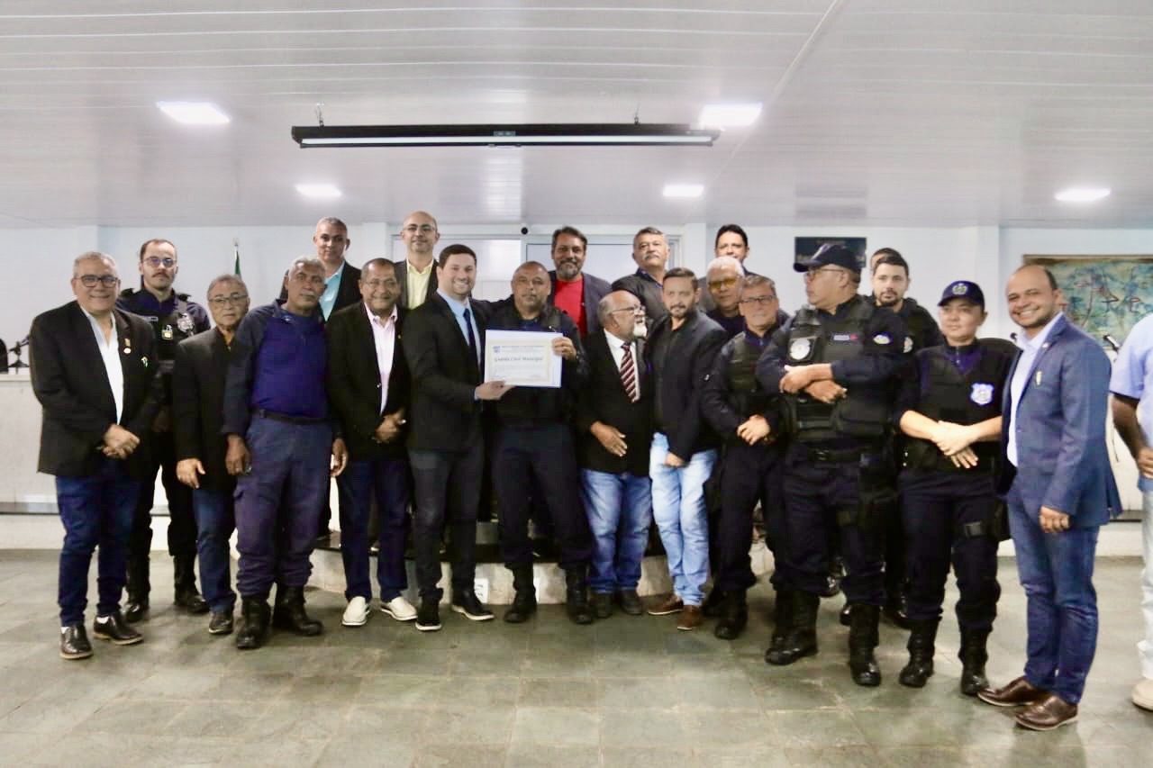Câmara concede moção de aplausos pelos 32 anos da Guarda Municipal de ST