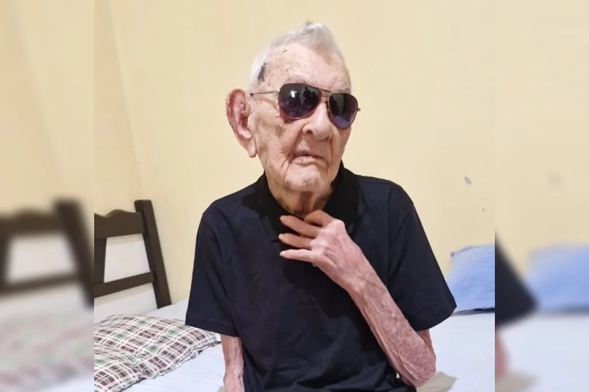 Homem mais velho do mundo, cearense celebra 113 anos - Foto: Reprodução/Redes sociais
