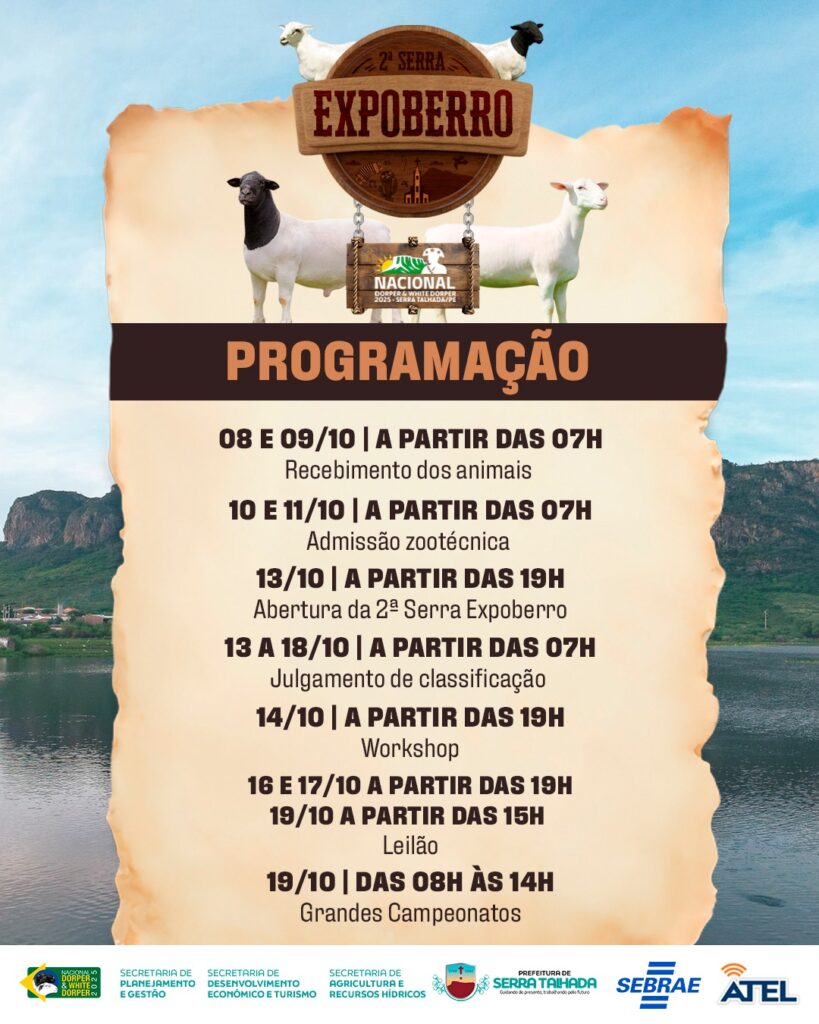 Serra Talhada já se prepara para a Expoberro; secretários falam nesta 5ª