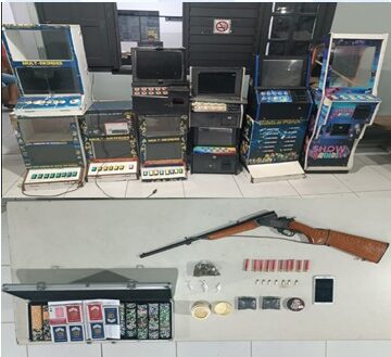 Polícia Militar desmonta cassino próximo a igreja em Serra Talhada 1 Polícia Militar desmonta Cassino clandestino