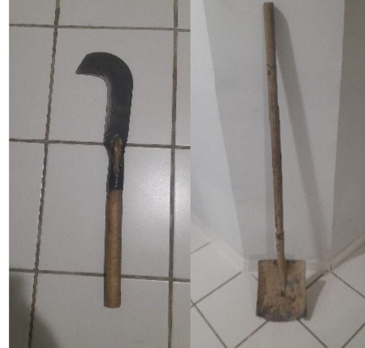 Confusão em clube de Belmonte termina com agressões e golpes de pá 1 Homem agredido com pá