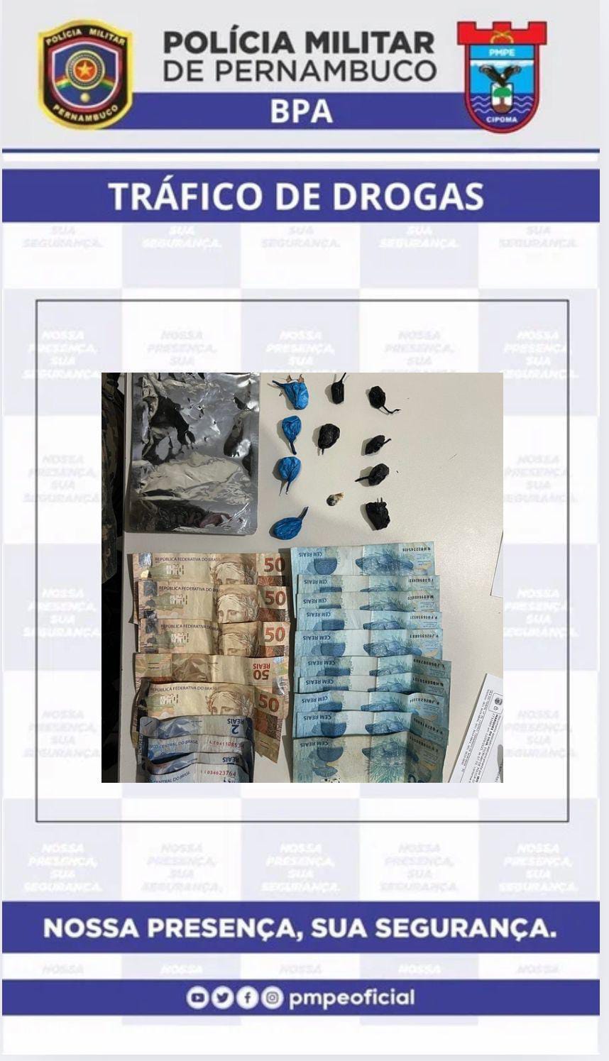 PM prende dois por tráfico de entorpecentes e corrupção 1 PM prende dois por tráfico de entorpecentes e corrupção Foto: divulgação PM